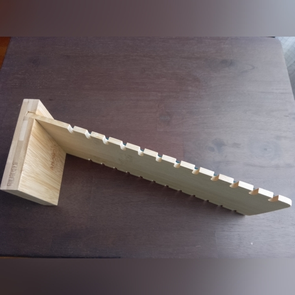 Bambou Display organizer for Necklaces or Bunch of bracelets Green color - Picture 5 of 7